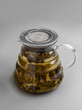 © nikich111 - Hot green jasmine tea in a teapot