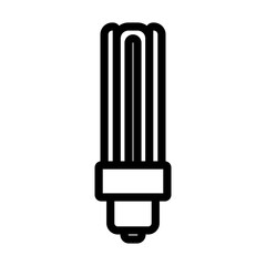 Sticker - Energy Saving Light Bulb Icon