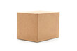 © Nudphon - Brown cardboard box isolated on white background. Suitable for packaging.