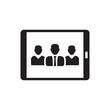 © MOHAMMEDANOWAR - Online Meeting Icon
