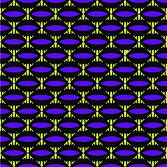 Seamless background with repeating patterns .