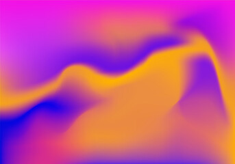 Fototapete - Abstract liquid fluid gradient shape background