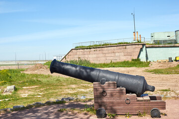 old cannon in the fortress