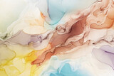 Abstract hand painted alcohol ink texture