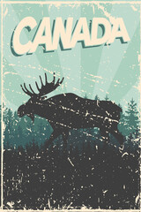 Sticker - canada day poster