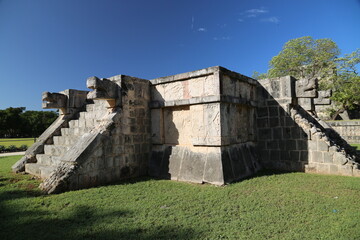 Platform of the Jaguars and Eagles in Chichen Itza