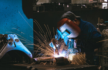 welder at work