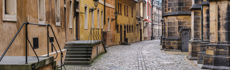 Canvas Print - Prague architecture