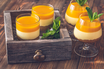 Poster - Mango cheesecake