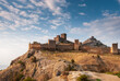 Genoa fortress of the 7th century AD. The city of Sudak. Crimea.