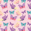 butterflies decoration background
