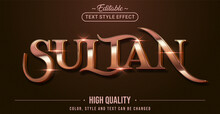 Editable Text Style Effect - Sultan Text Style Theme.