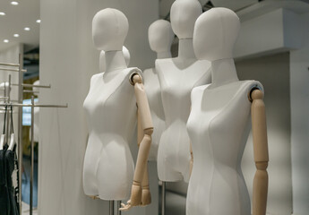 Wall Mural - mannequin in shopping mall