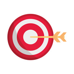 Canvas Print - target dart arrow