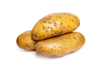 potato isolated on white background