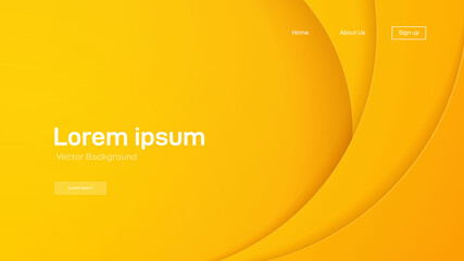 Aufkleber - Liquid dynamic background for websites, landing pages, or business presentations. Abstract geometric wallpaper. Header for social media.Trendy wavy shapes. Vector illustration.