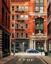 Staple Street, In Tribeca, Manhattan, New York City