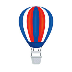 Sticker - French hot air balloon