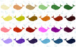 © george - Vector of the colored Whale clipart