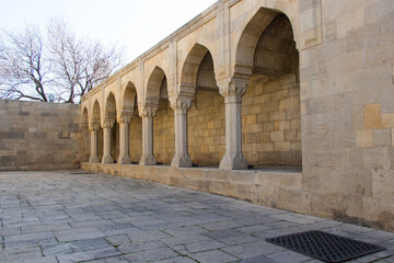 Wall Mural - The Palace of the Shirvanshahs in the Old City of Baku. Historic building in Icherisheher - Divankhana