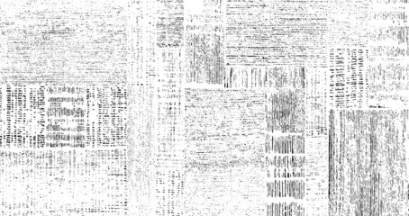 Poster - Rough black and white texture vector. Distressed overlay texture. Grunge background. Abstract textured effect. Vector Illustration. Black isolated on white background. EPS10