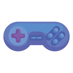 Canvas Print - blue videogame control