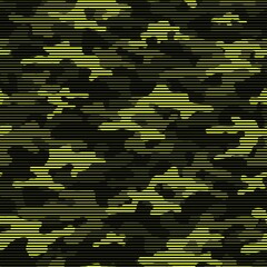 Wall Mural - green military camouflage. vector seamless print. army camouflage for clothing or printing