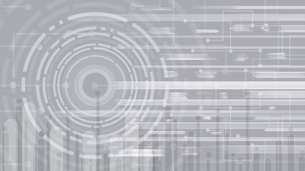 Wall Mural - Digital data computer ai technologies concepts illustration background.