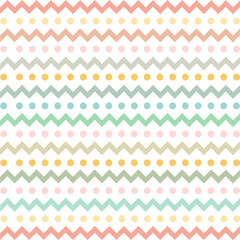 colorful chevron pattern for eggs easter day vector design