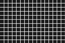 White Black Geometric Square Pattern Design
