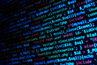 © daily_creativity - Software development pattern. Programmer monitor with php language code. Closeup tablet screen technology background