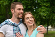 © aletia2011 - young happy couple in summer park