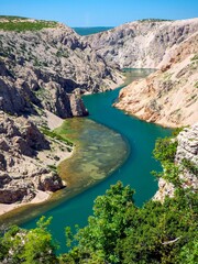 Canvas Print - river