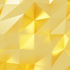  Gold polygon background 3d rendering, 3d illustration. Abstract triangle background. Gold background. Abstract Gold polygon wallpaper. Abstract gold Backdrop. Polygon golden backdrop.
