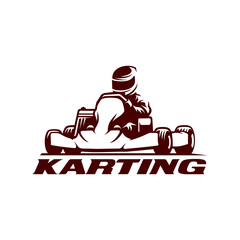 karting logo template