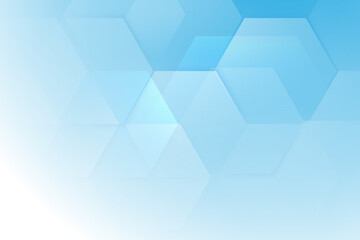 Leinwandbilder - Abstract geometric shape technology digital hi tech concept background. Vector illustration