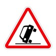 © New Africa - Warning traffic sign on white background, illustration