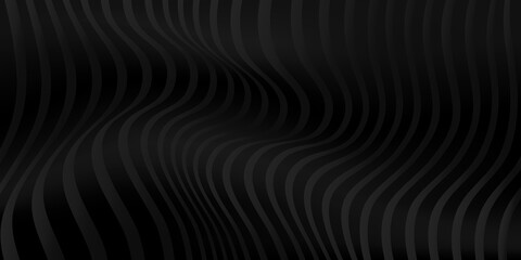 Poster - abstract 3d waveforms background for digital, scientific or technology design. dynamic, curved, wavy