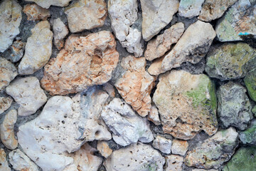 Texture, Stricture of a stone made of natural mineral material as a background