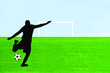 © Ruttinan - open the foot to shoot the goal