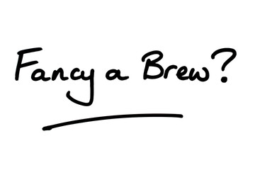 Sticker - Fancy a Brew?