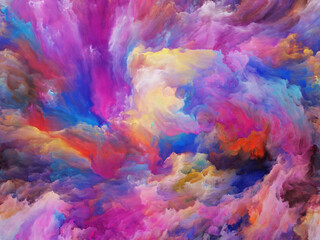 Wall Mural - Cloud Paint