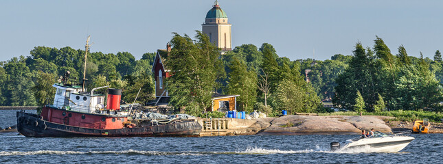 Wall Mural - Helsinki port