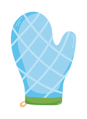 Sticker - kitchen glove icon