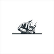 © Eko - vintage silhouette man welding logo design. industry icon inspiration Image