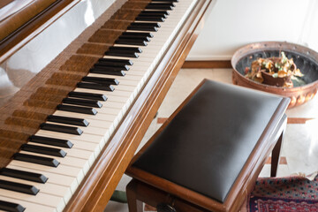 Wall Mural - Old piano