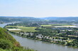 Remagen mit Campingplatz am Rhein