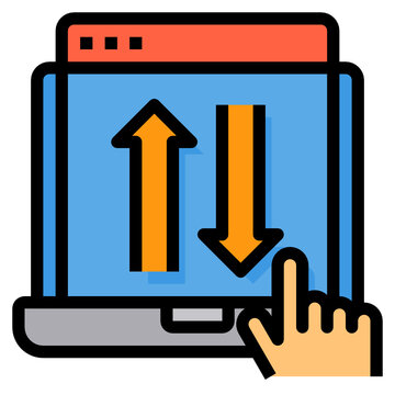 Transaction line icon
