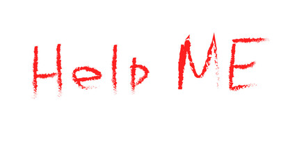 Poster - Red lettering 