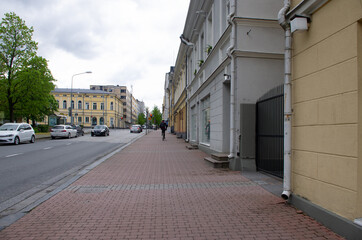 street in the city